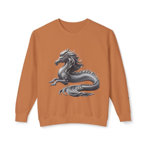 Unisex Lightweight Crewneck Sweatshirt FishDragon - Afbeelding 13