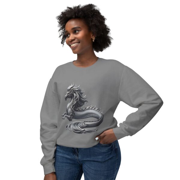 Unisex Lightweight Crewneck Sweatshirt FishDragon - Afbeelding 31