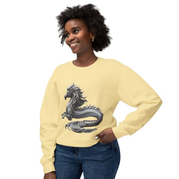 Unisex Lightweight Crewneck Sweatshirt FishDragon - Afbeelding 23