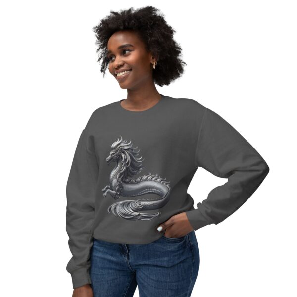 Unisex Lightweight Crewneck Sweatshirt FishDragon - Afbeelding 27