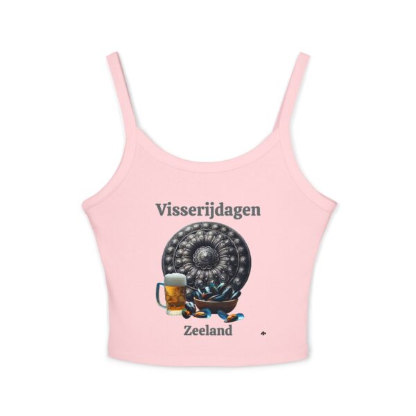 Women's Spaghetti Strap Tank Top VisserijdagenZeeland2025 - Afbeelding 21