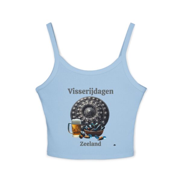 Women's Spaghetti Strap Tank Top VisserijdagenZeeland2025 - Afbeelding 9